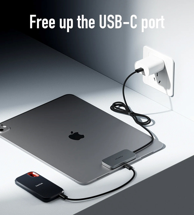 Kuxiu M30 Magnetic Charger for iPad
