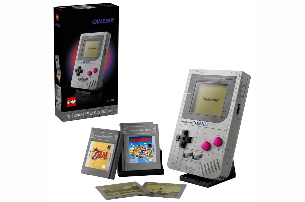 LEGO Game Boy med tillbehör