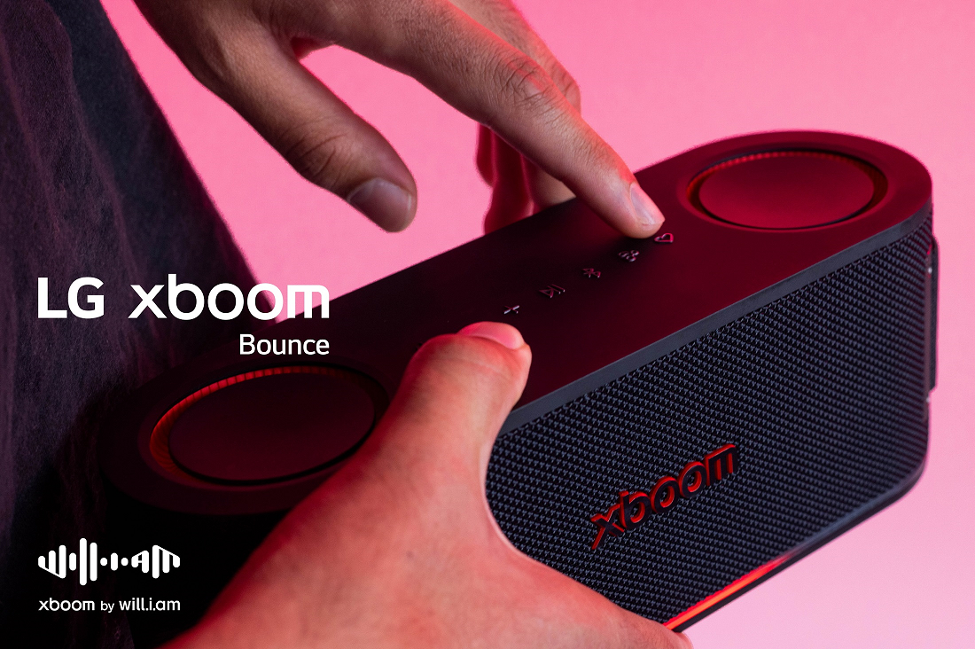 LG xboom Bounce högtalare