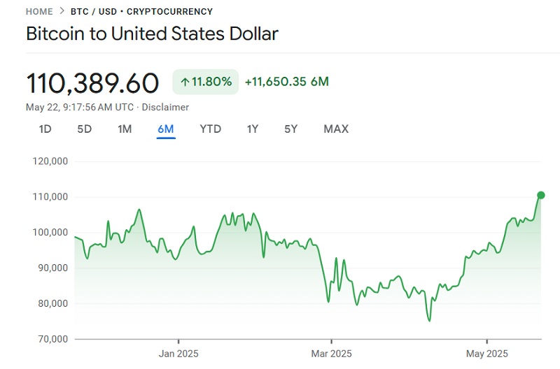 Bitcoin rekordprestation graf