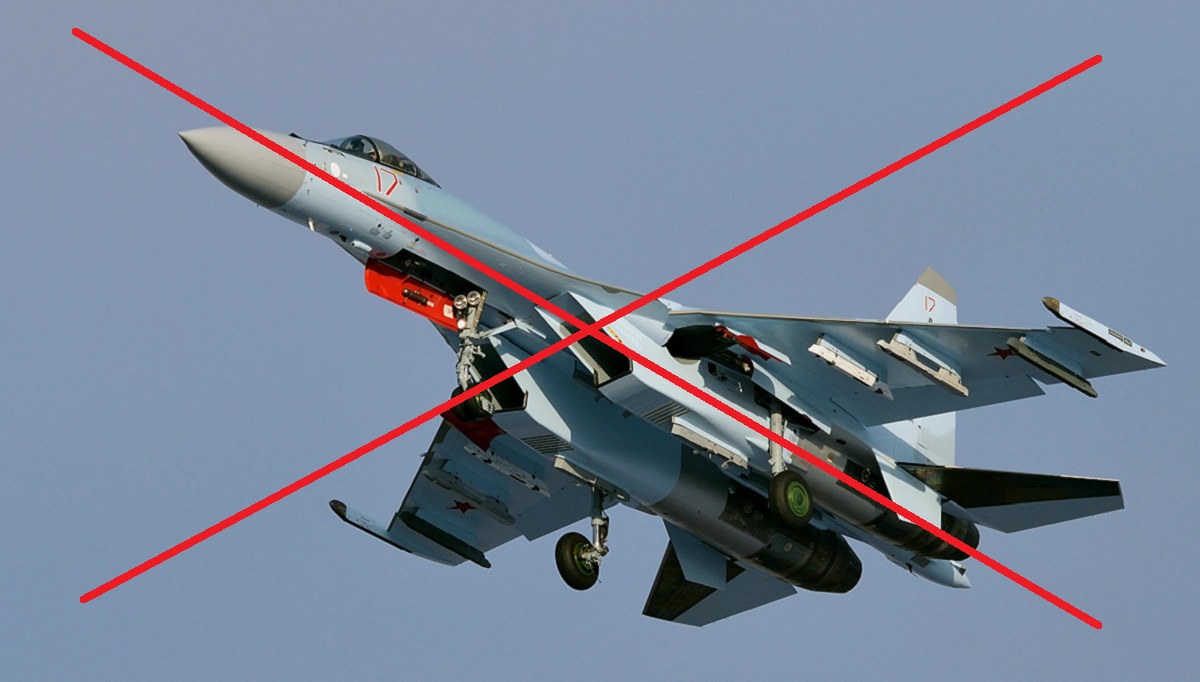 Minus två flygplan: Ukrainska luftförsvarsstyrkor rapporterade att SU-34 och SU-35S jaktplan förstörts