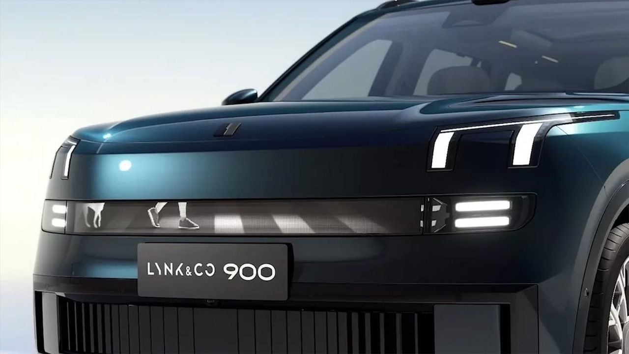 Lynk Co 900 mot naturens bakgrund