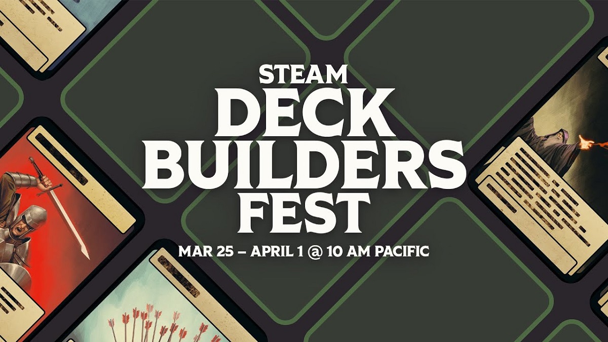 Alla kort på bordet! Steam är värd för ett evenemang med Deckbuilders Fest-tema