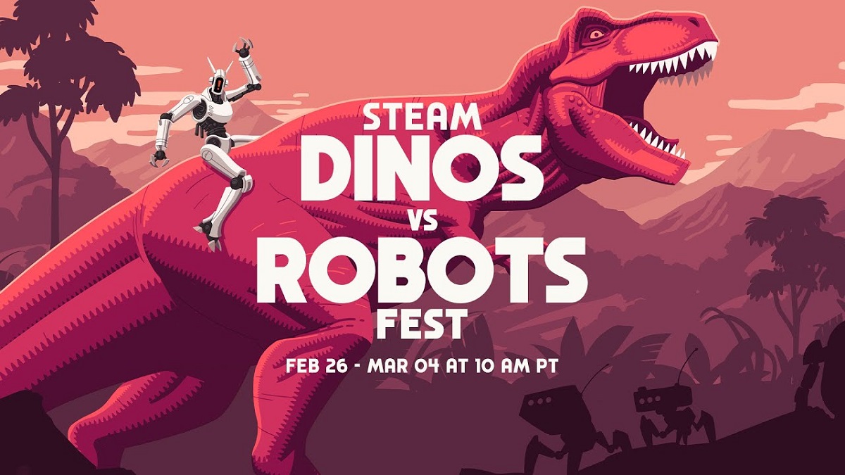 Vem är vem? Steam har lanserat en festival av spel Dinos vs. Robots