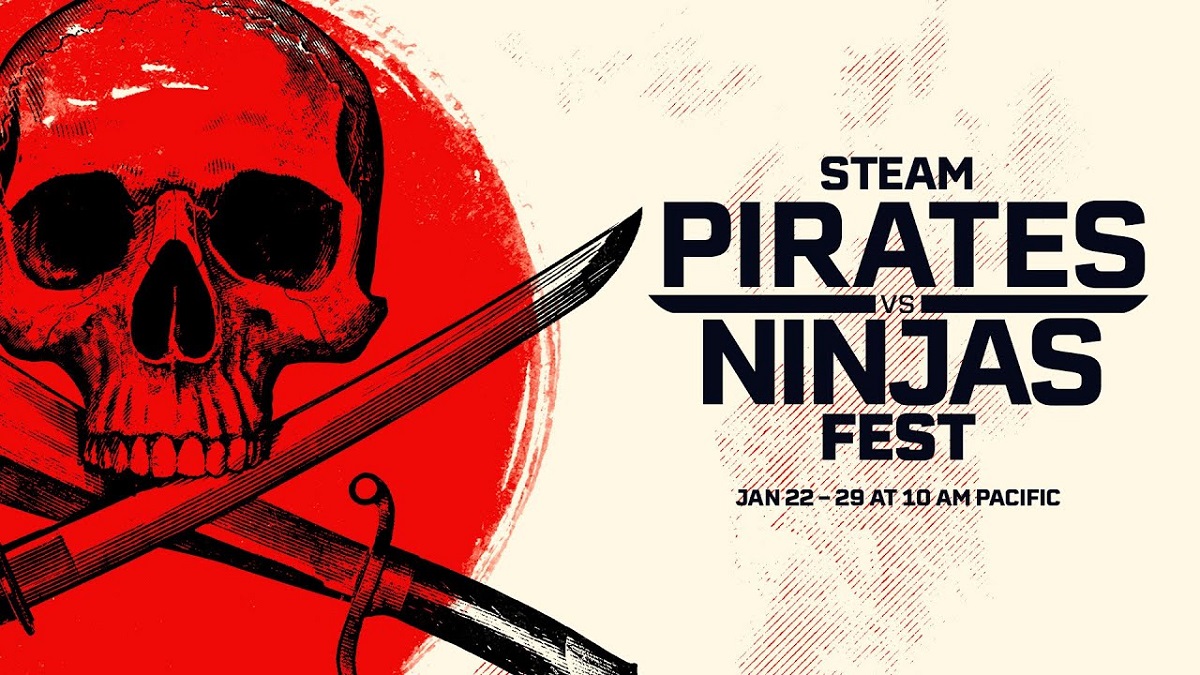 Pirates vs. Ninjas Fest har startat på Steam och erbjuder spelare häftiga spel i två populära miljöer