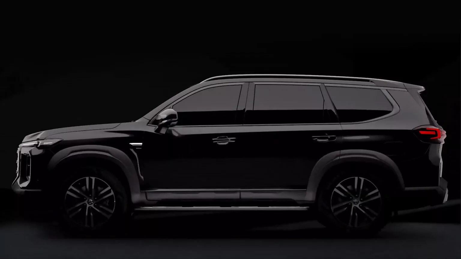 Bakifrån på MG Majestor