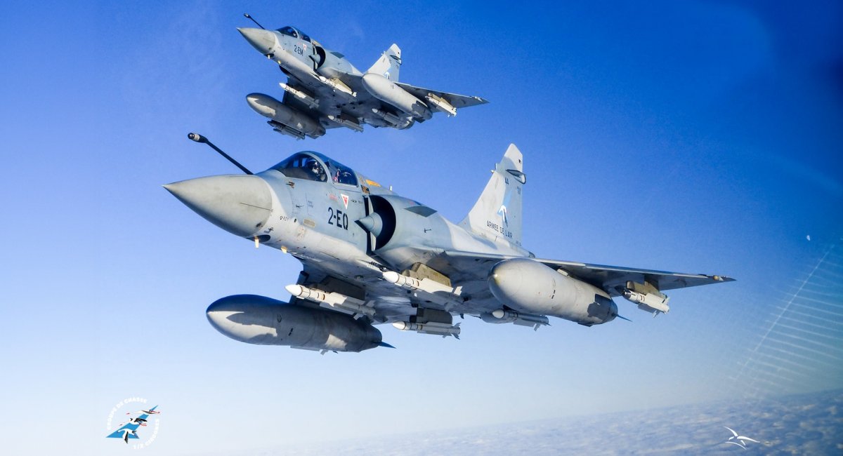 Det franska stridsflygplanet Mirage 2000-5F