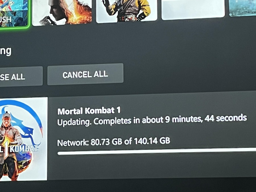 Reddit-användare: installation av Mortal Kombat 1 på Xbox Series kräver 140 GB ledigt utrymme-2