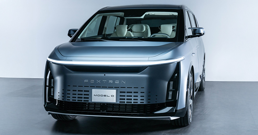 Model D är en el-crossover från Foxconn.