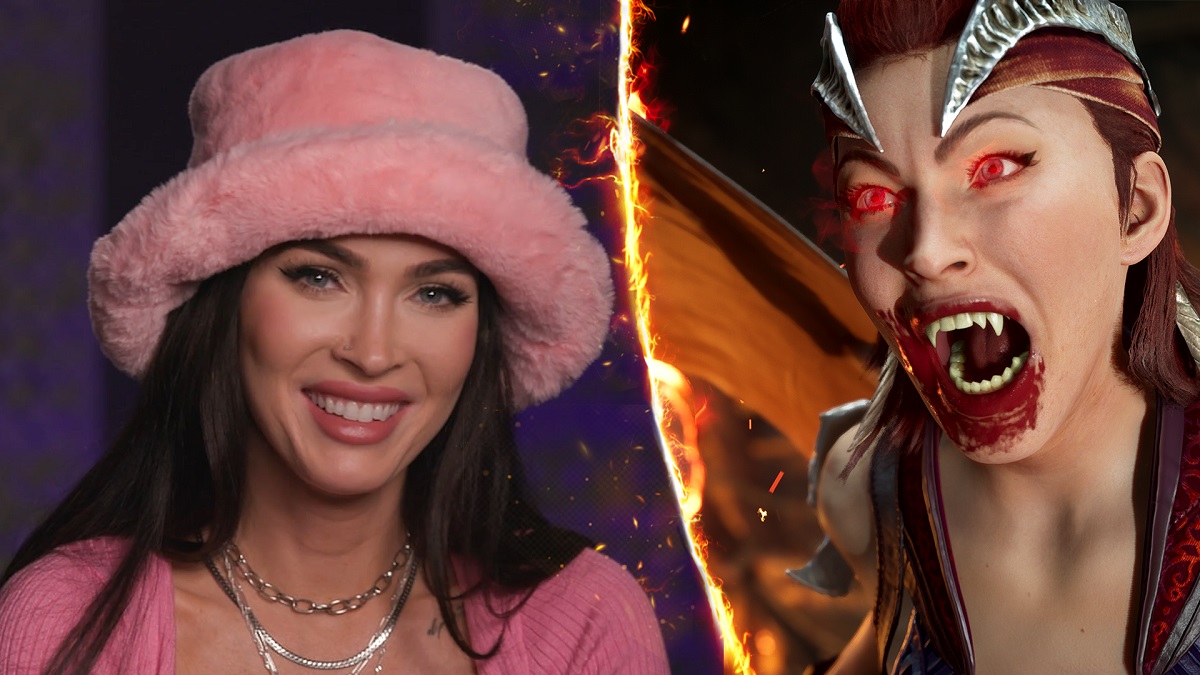Megan Fox som vampyr: Hollywoodstjärnan spelade rollen som en av hjältinnorna i fightingspelet Mortal Kombat 1
