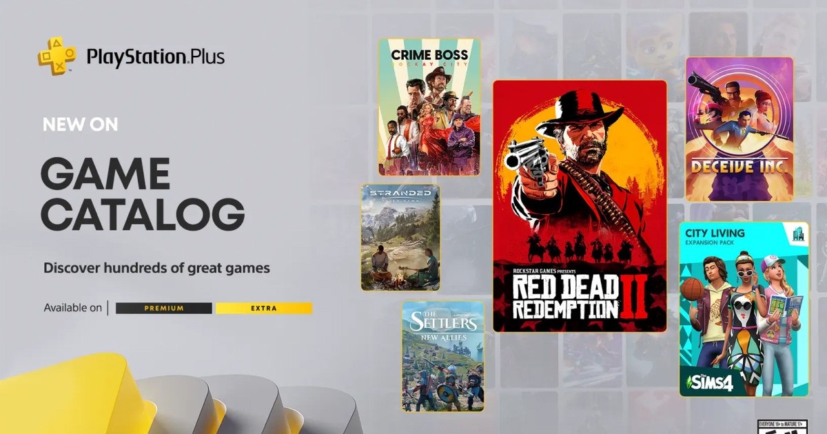 RDR 2, Watch Dogs och åtta andra häftiga spel finns nu tillgängliga för PlayStation Plus Extra- och Premium-prenumeranter