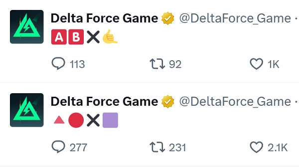 Publicerat i X med PlayStation och Xbox spelkontrollknappar