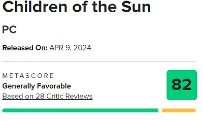 Sniper har slagit an en sträng i spelarnas hjärtan: pusselskjutaren Children of the Sun får fina recensioner av kritiker och spelare-3
