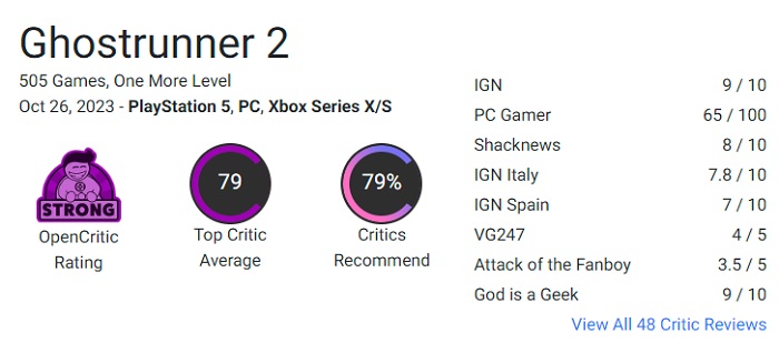 Nästan perfekt uppföljare: kritikerna har hyllat cyberpunk-actionspelet Ghostrunner 2 och berömt spelet för dess höga svårighetsgrad och beroendeframkallande spelupplevelse-3