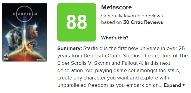 "Bethesdas bästa spel" och "utmärkt rollspel" - kritikerna är entusiastiska över Starfield och ger spelet toppbetyg-3