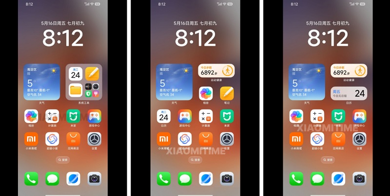 En bild av det nya HyperOS 3-gränssnittet