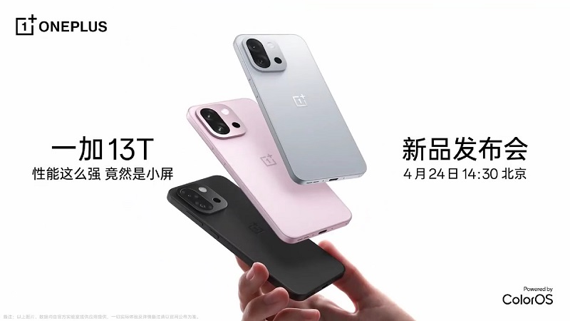 OnePlus 13T Official Poster