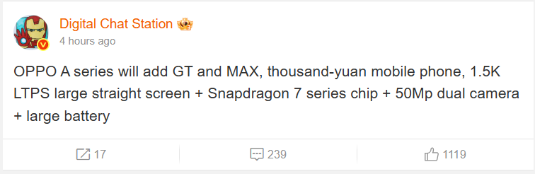 Insiderinformation om nya Oppo-smartphones