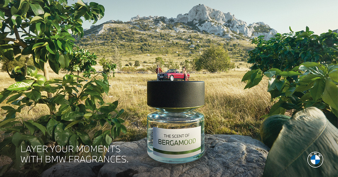 BMW:s Bergamood doft
