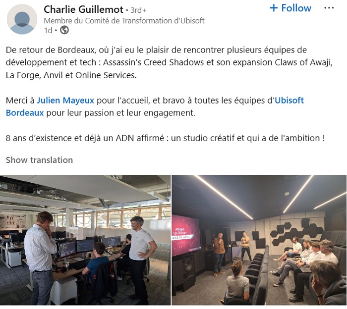 En bild från Assassin's Creed Shadows