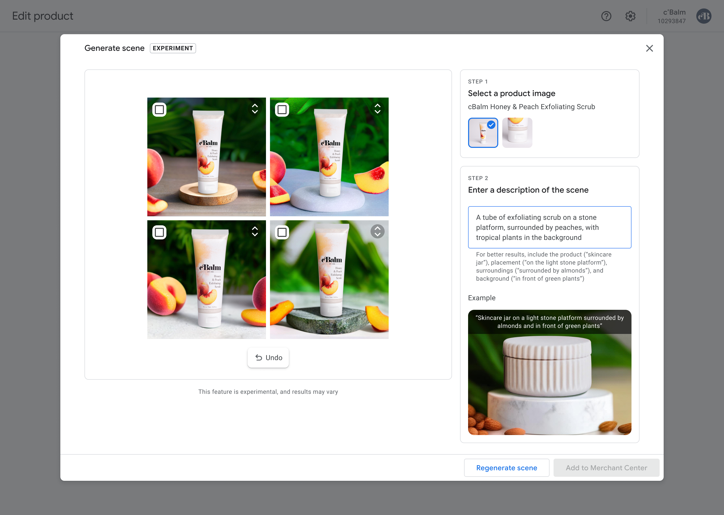 Google presenterade generativa AI-reklamverktyg för produktbilder