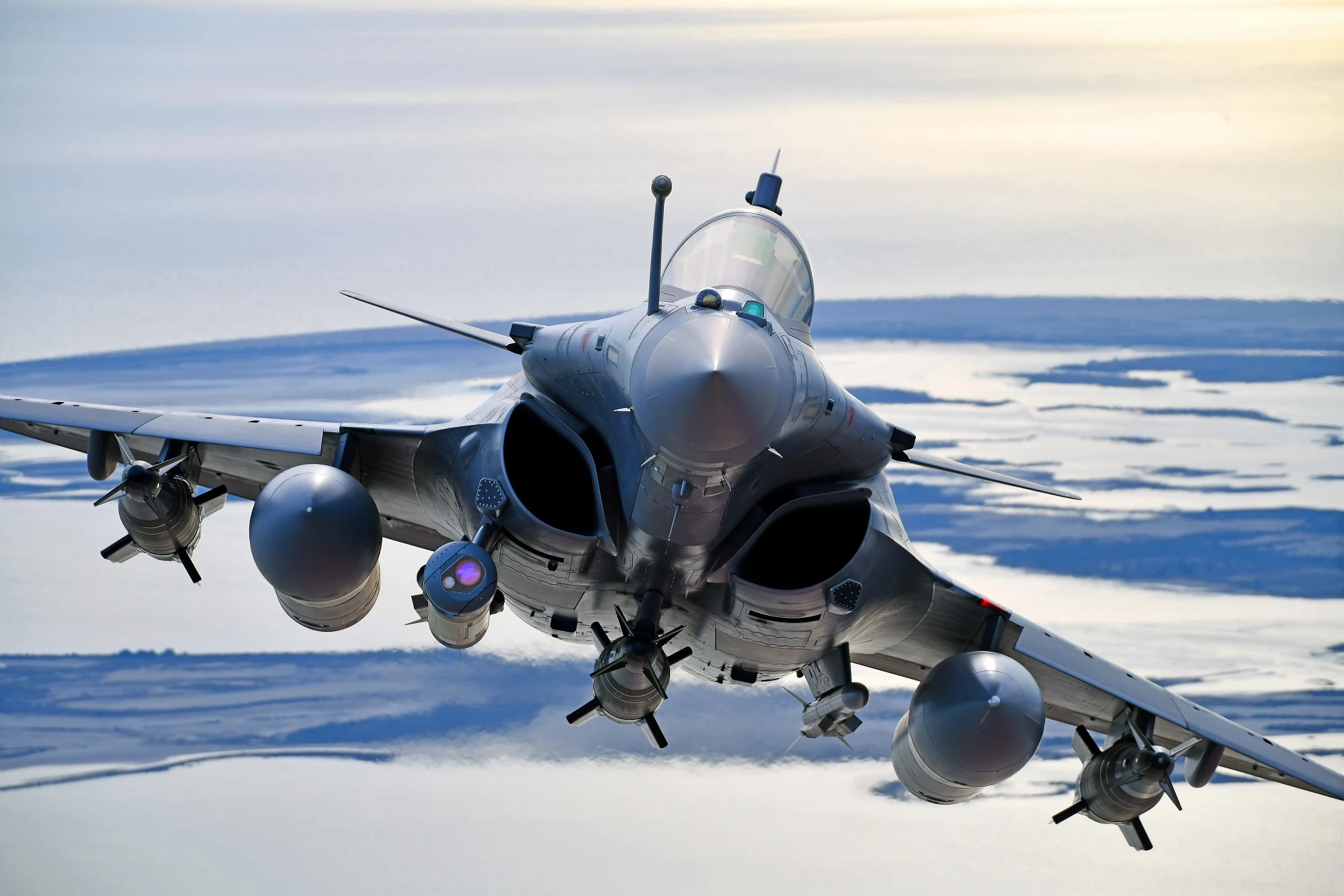 Franskt stridsflygplan Rafale