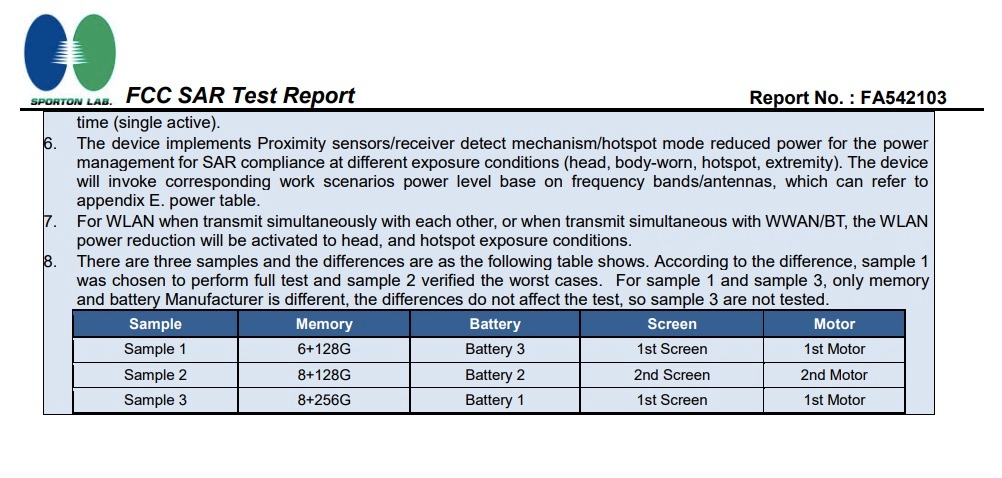 Detaljer om Redmi-smartphone