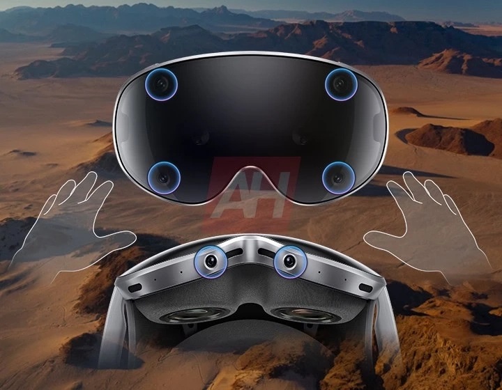 4K micro-OLED-skärmen på Samsung Galaxy XR