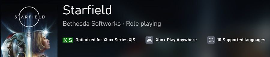 Köpare av en digital kopia av Starfield kommer att ha samtidig tillgång till Xbox- och PC-versionerna av RPG: Bethesdas spel har nu en Xbox Play Anywhere-tagg på Microsoft Store-2