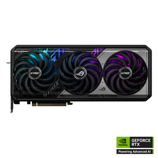 ROG Strix GeForce RTX 5070 Ti OC Edition-grafikkort. Illustration: ASUS