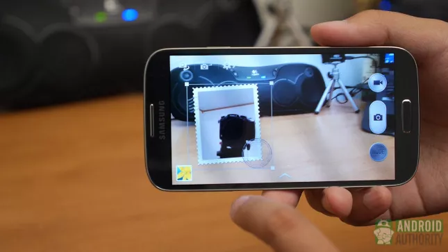 Dual kamera inspelning på Samsung Galaxy S4