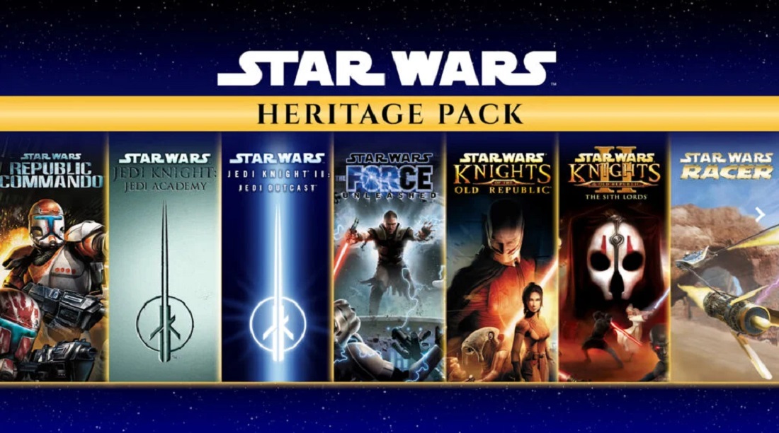 En fantastisk present till fansen: en fysisk utgåva av Star Wars Heritage Pack har tillkännagivits för Nintendo Switch. Den kommer att innehålla sju spel från den ikoniska serien
