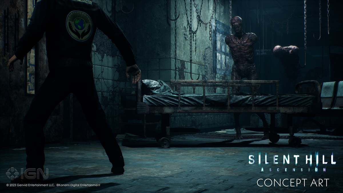Atmosfärisk konst för det interaktiva skräckspelet Silent Hill: Ascension interaktiva skräckspel har publicerats-2