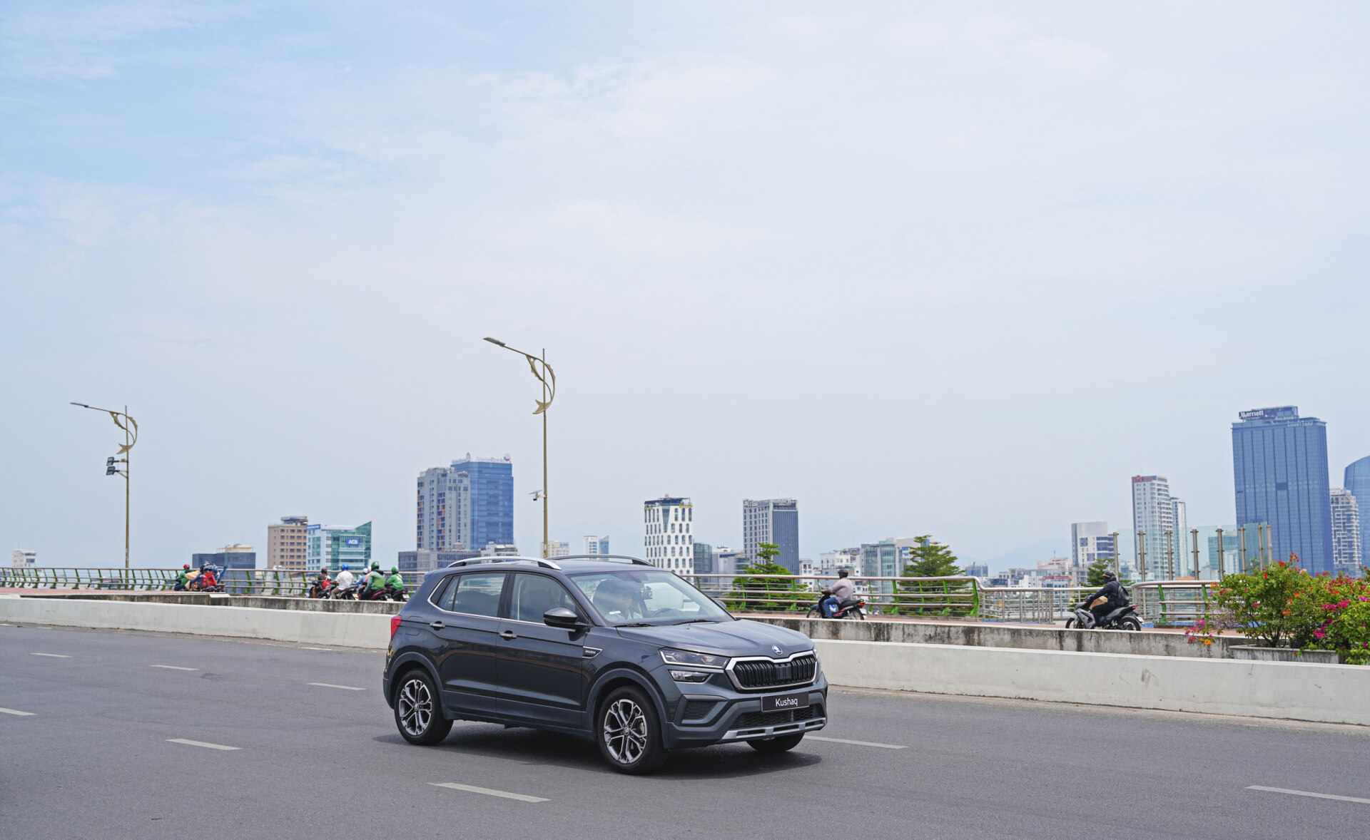 Skoda Kushaq vid starten av försäljningen i Vietnam