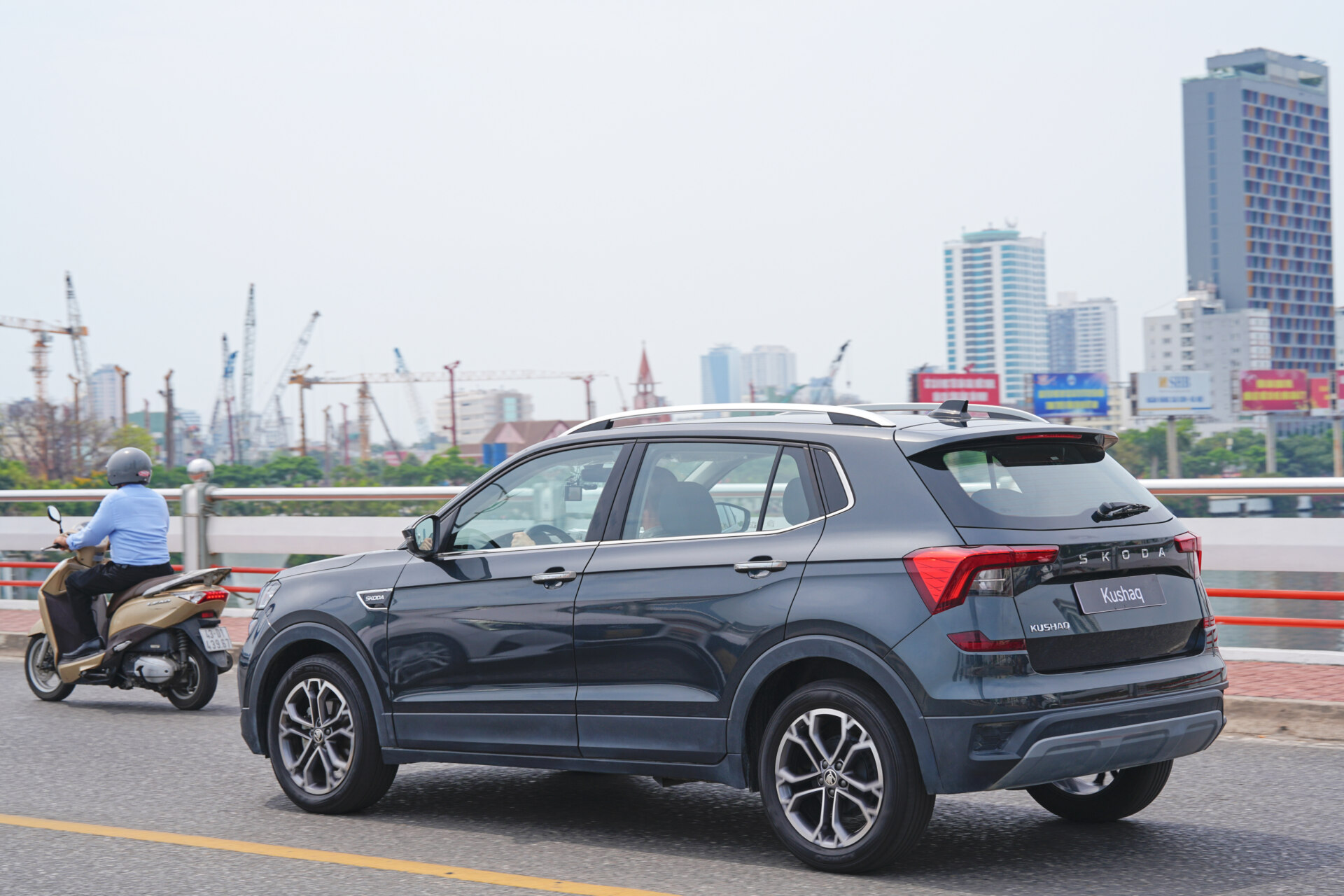 Skoda Kushaq vid starten av försäljningen i Vietnam