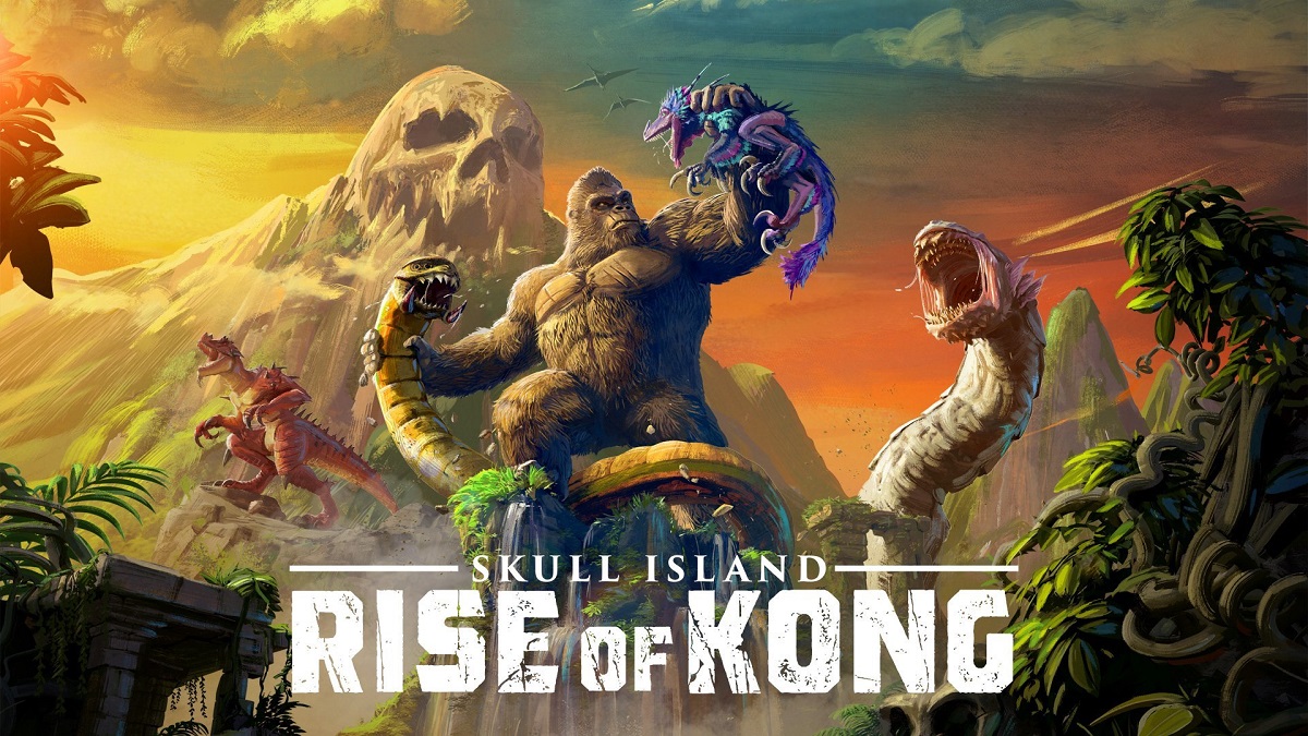 King Kong är inte rädd för konkurrens: en ny trailer för actionspelet Skull Island: Rise of Kong, där releasedatumet tillkännages.