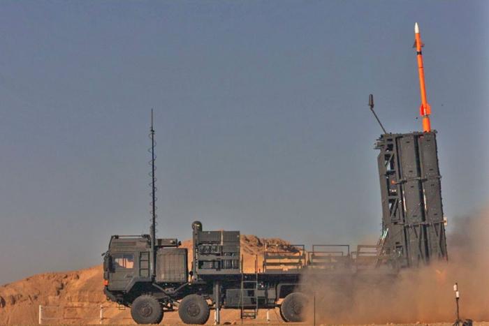 Israels luftvärnsrobotsystem Spyder