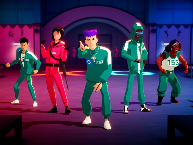 Stillbild från spelet Squid Game 01