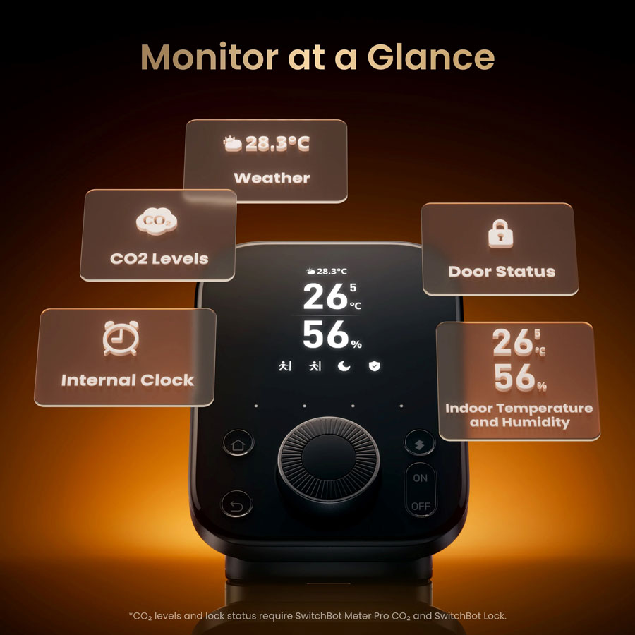 Enheter kompatibla med SwitchBot Hub 3