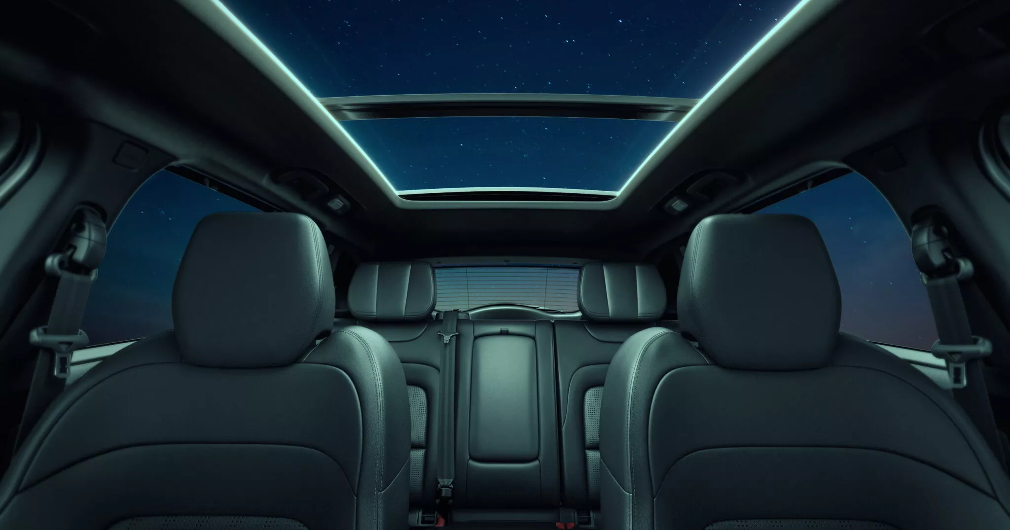 Tata Harrier.ev interiör.