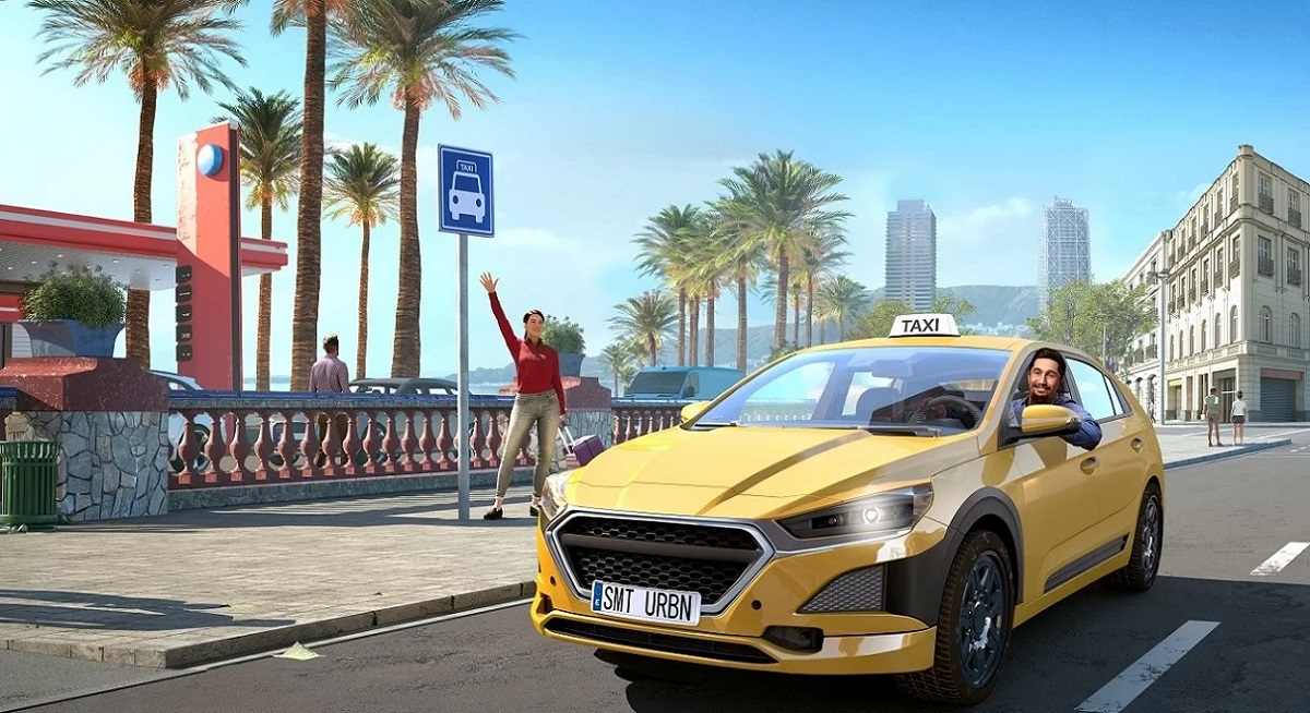 460 km runt Barcelona: recensionstrailern för den intressanta bilsimulatorn Taxi Life: En stadskörning presenteras