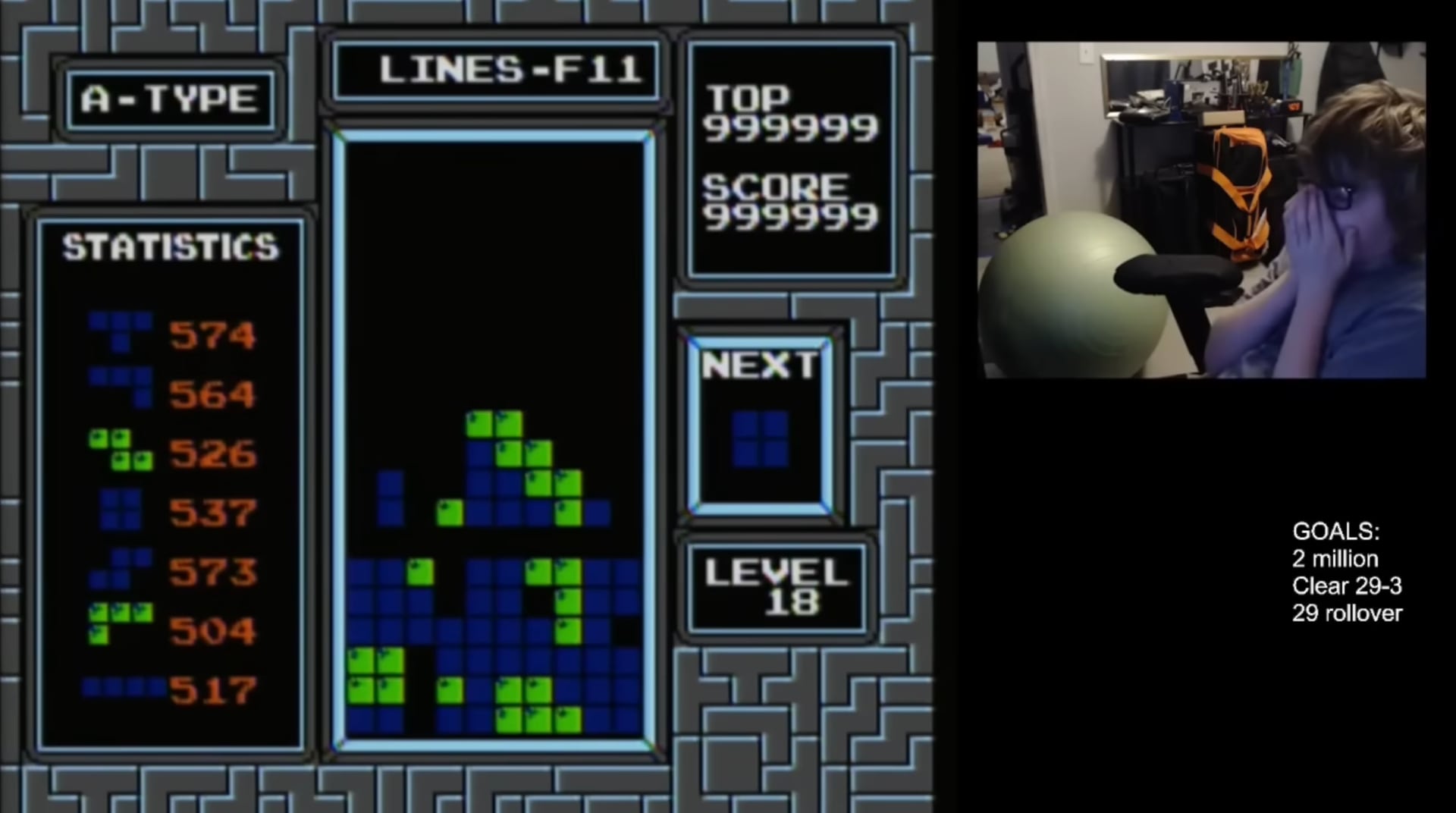 13-årige Willis Gibson från USA blev den första personen att slutföra ALLA Tetris (video)