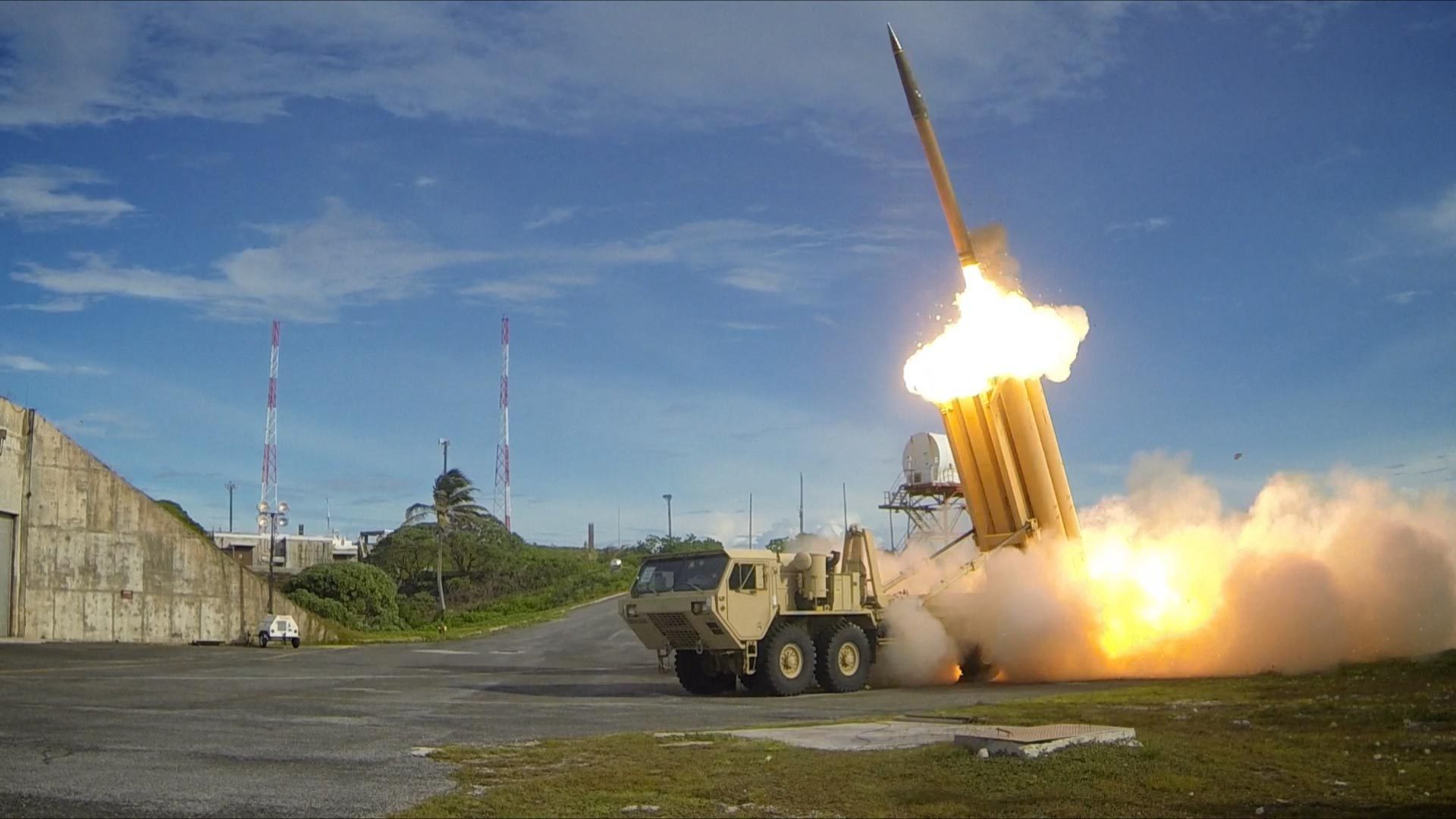 THAAD anti-missilsystem