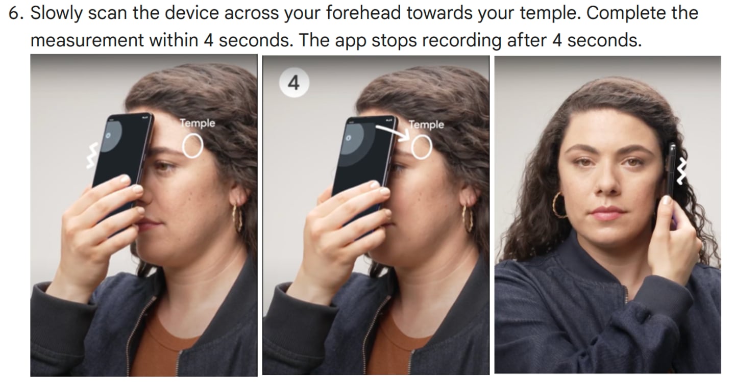 Google Pixel 8 Pro kan nu mäta din kroppstemperatur när du sveper den över ansiktet-2