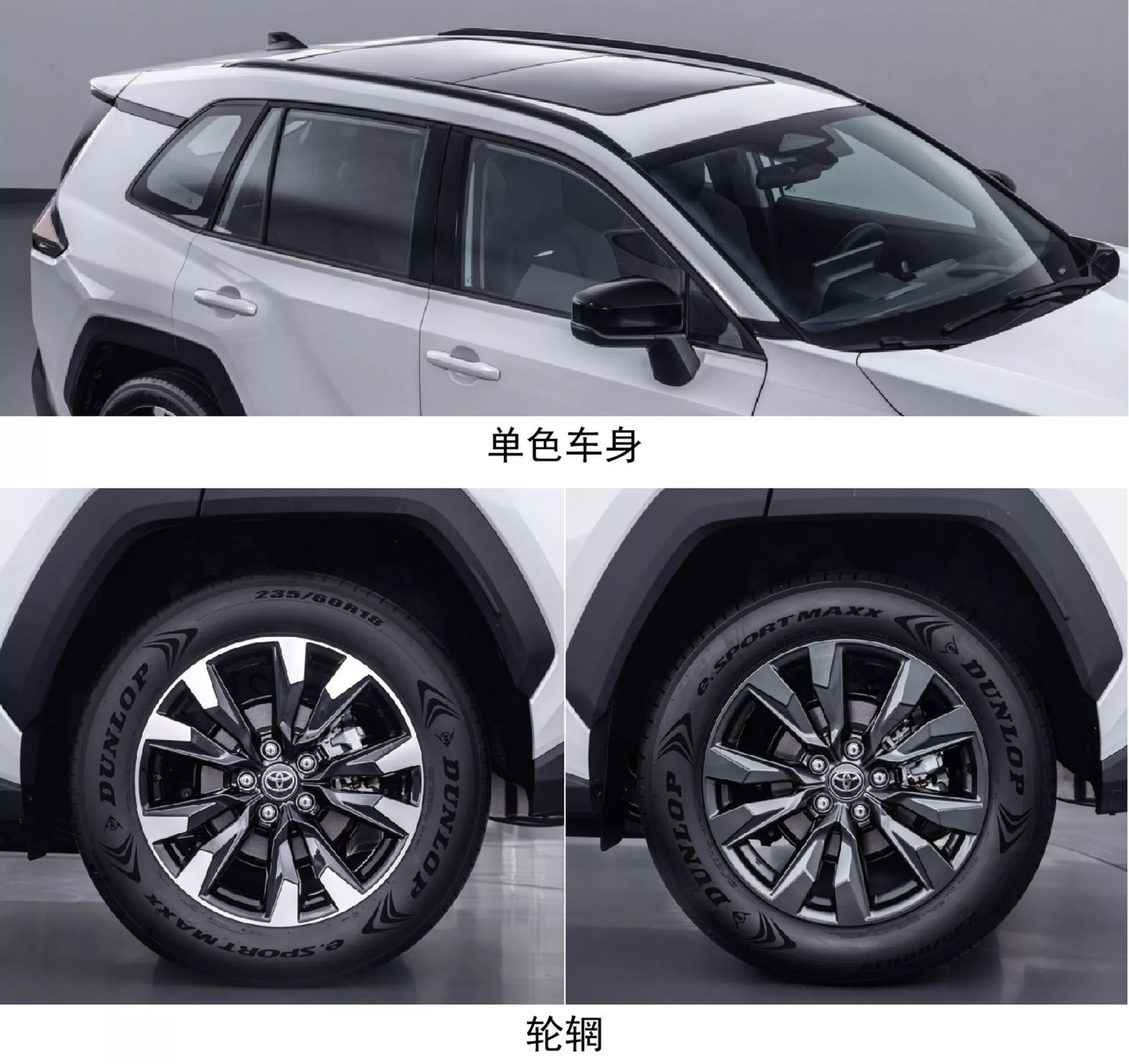 GAC Toyota Wildlander sett bakifrån.