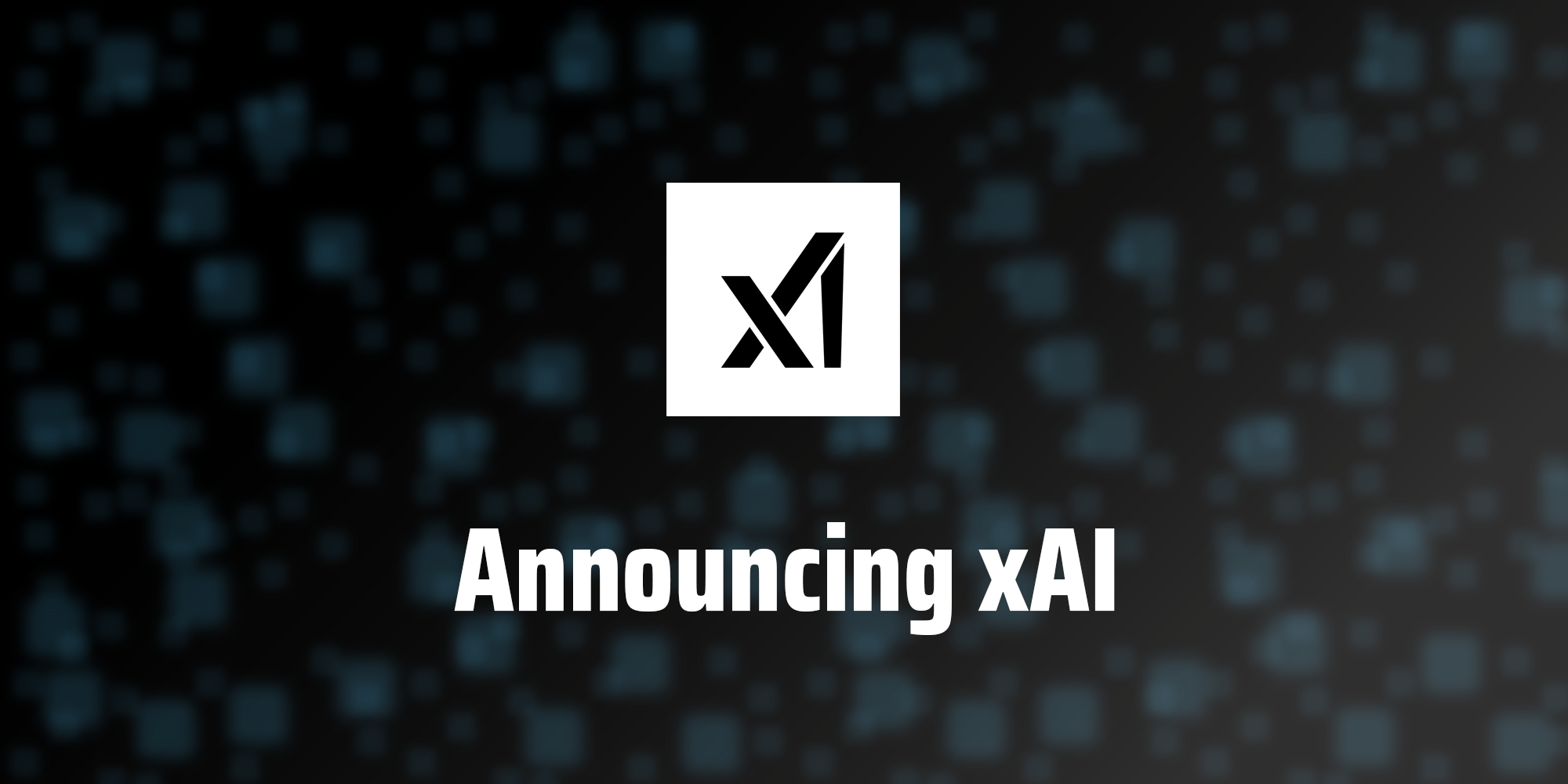 xAI släpper sin första modell för artificiell intelligens för en "utvald grupp användare