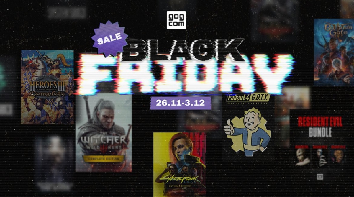 Den coolaste Black Friday någonsin: GOG erbjuder upp till 95% rabatt på 7 200 klassiska och moderna spel