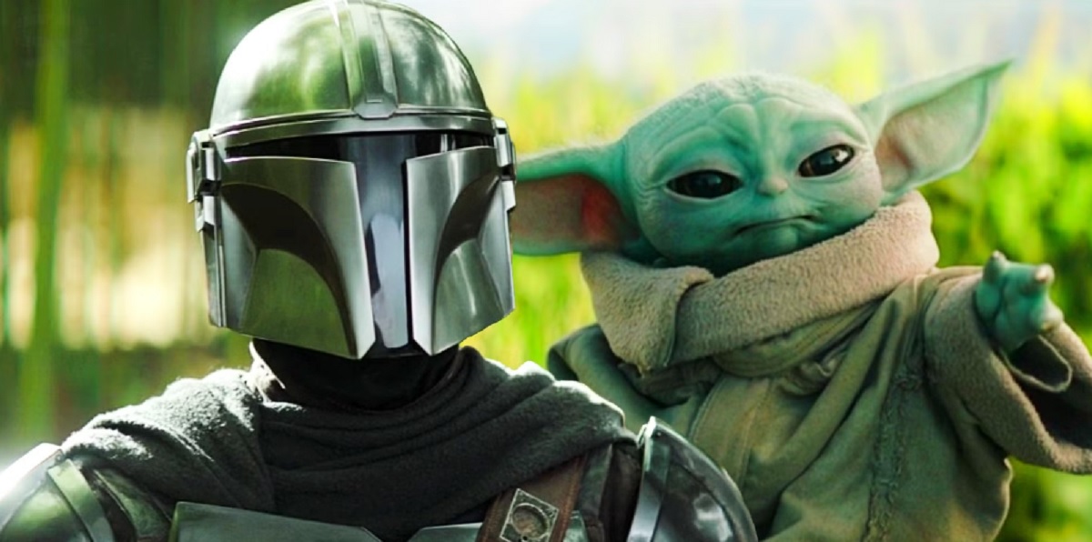 Den officiella affischen för The Mandalorian och Grogu-filmen