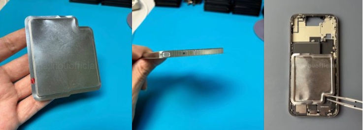 iPhone 17 Air batteriprototyp för USA- och europeiska marknader