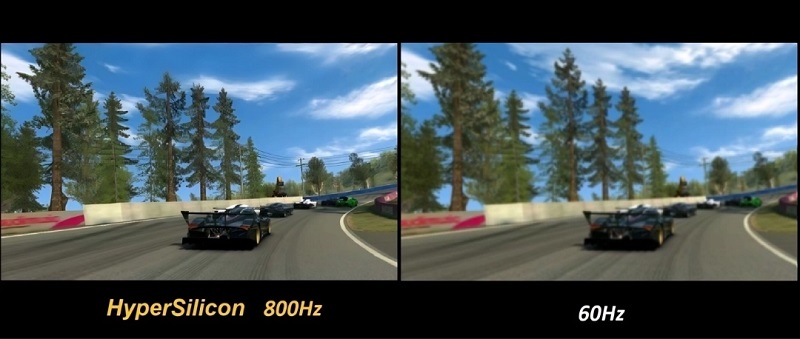 HKC gamer monitor med 800Hz uppdateringsfrekvens